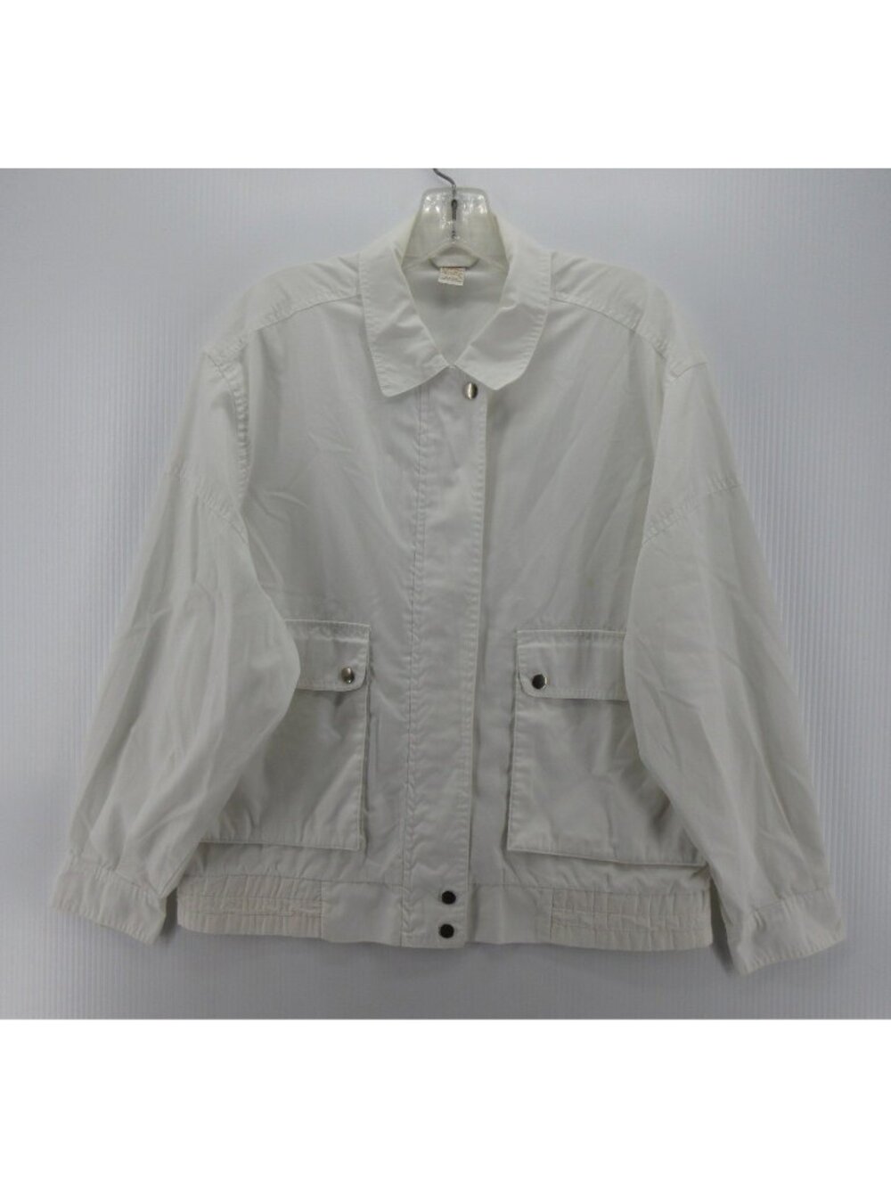 VINTAGE Jantzen Jacket Small Windbreaker Bomber Coat Full Zip 90s *